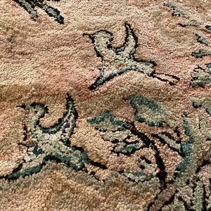 Vintage needlework, wool